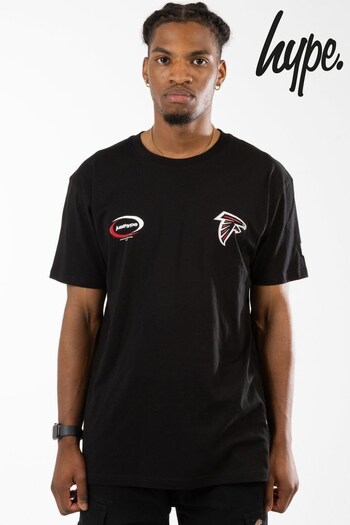 Hype. Adults Atlanta Falcons Black T-Shirt (Q86704) | £30
