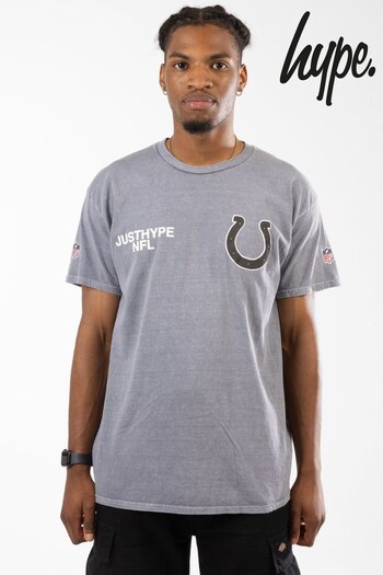 Hype. Adults Grey Indianapolis Colts T-Shirt (Q86733) | £30