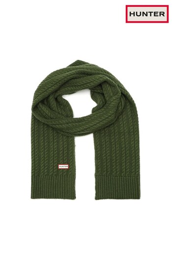 Hunter Mens Cable Scarf (Q86746) | £55