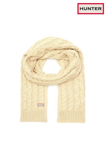 Hunter Cable Knit Scarf (Q86759) | £65