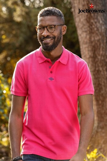 Joe Browns Pink Perfect Polo Shirt (Q87137) | £40