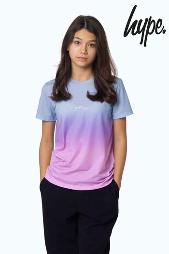 Hype. Kids Pink Fade T-Shirt (Q87259) | £20