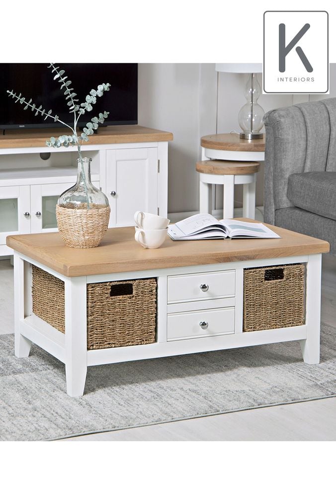 Cream coffee shop table next