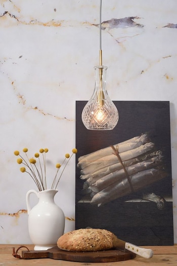 Its About Romi Gold Brussels Glass Hanging Ceiling Light (Q87631) | £125