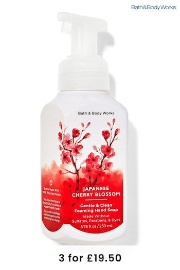A-Z Womens Brands Japanese Cherry Blossom Gentle and Clean Foaming Hand Soap 8.75 fl oz / 259 mL (Q87705) | £10