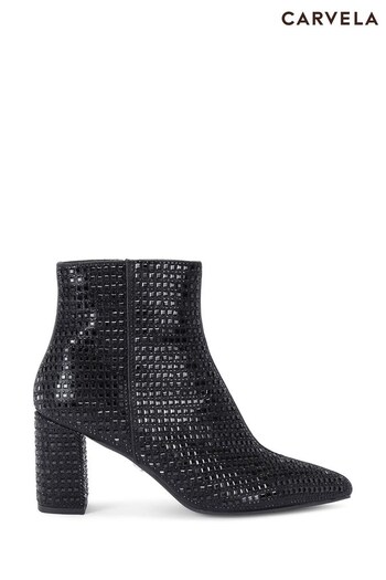 Carvela Kianni Black Ankle Boots (Q87883) | £169