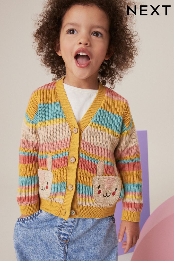 Mustard cardigan baby girl on sale