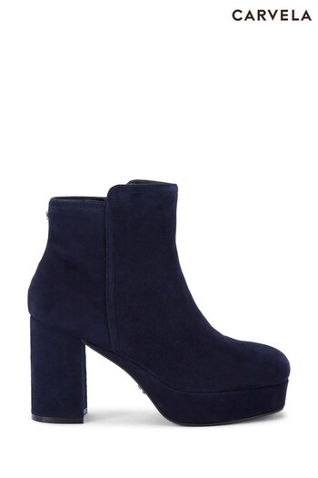 Carvela Blue Serafina Ankle Boots (Q87897) | £189