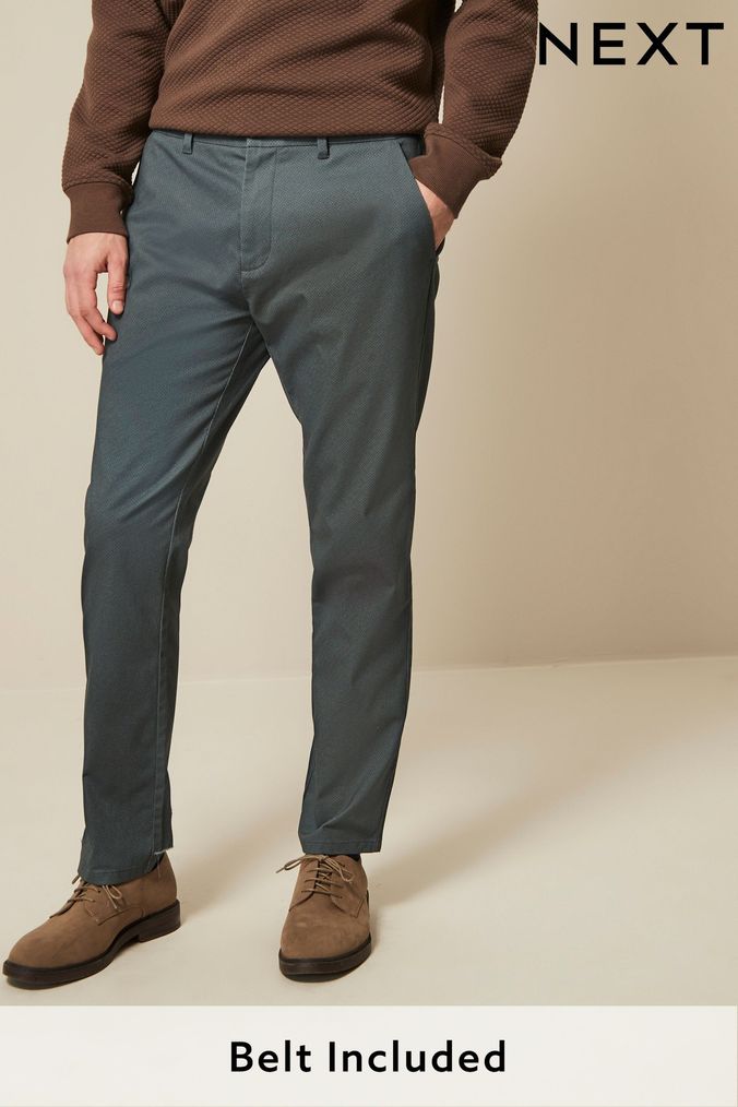 Next mens slim fit trousers hotsell
