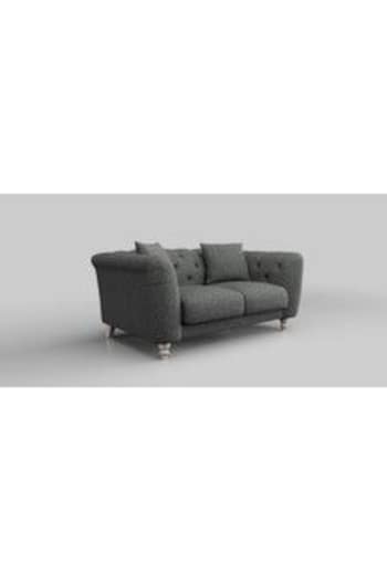 Casual Boucle/Charcoal Darby Relaxed Sit (Q88113) | £499 - £1,775