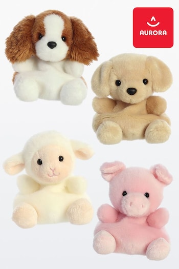 Aurora World Brown Palm Pals Animal Collectable Plush Toys (Q88126) | £32