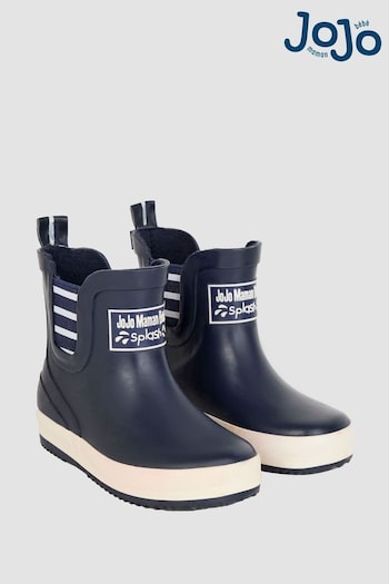 JoJo Maman Bébé Navy Ankle Wellies (Q88271) | £19.50