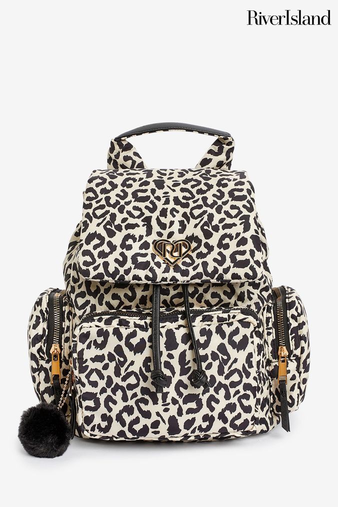 Leopard print rucksack 2025