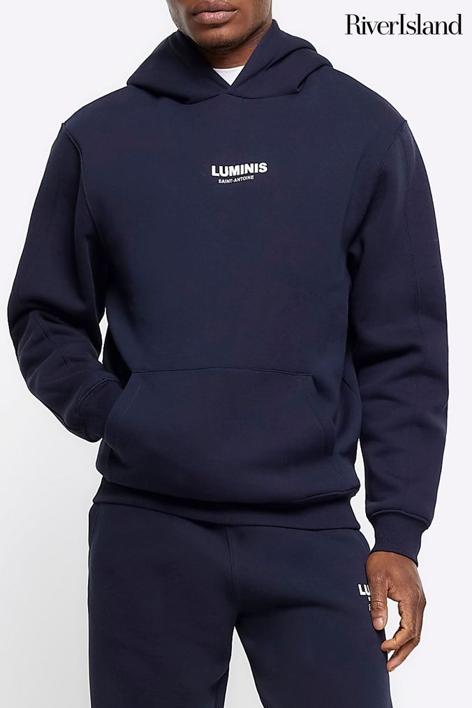 River island mens hoodies top