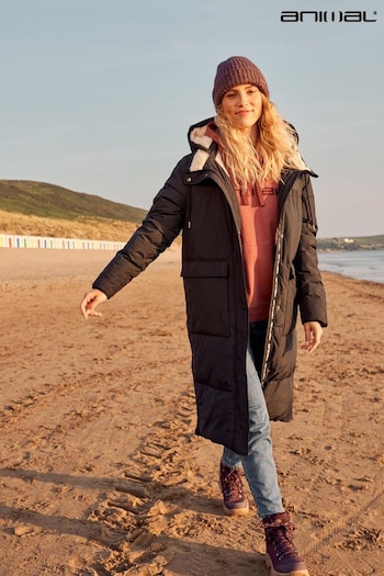 Animal Menss Dawlish Recycled Longline Coat (Q88552) | £170