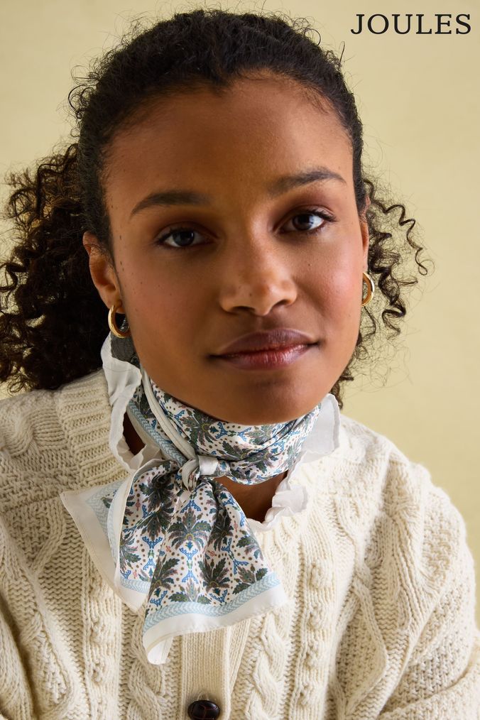Buy Women s Green Floral Scarves Online Next UK