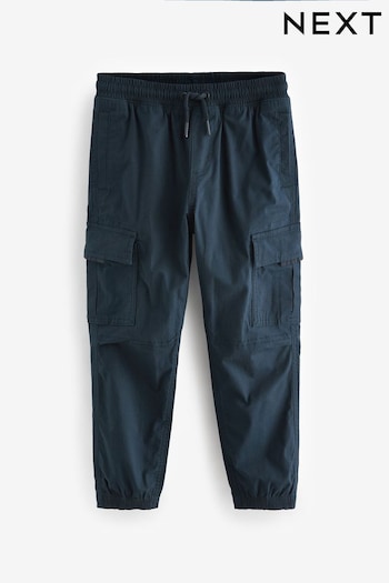 Navy Blue Cargo Trousers Mid (3-16yrs) (Q88807) | £18 - £23