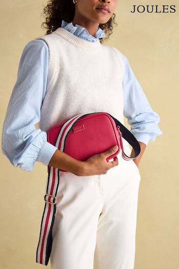 Joules Trent Pink Cross Body Bag (Q89029) | £39