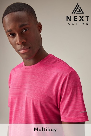 Pink Active Mesh Training T-Shirt (Q89192) | £16
