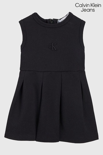 Calvin Klein Jeans Baby Punto Black Dress (Q89196) | £60