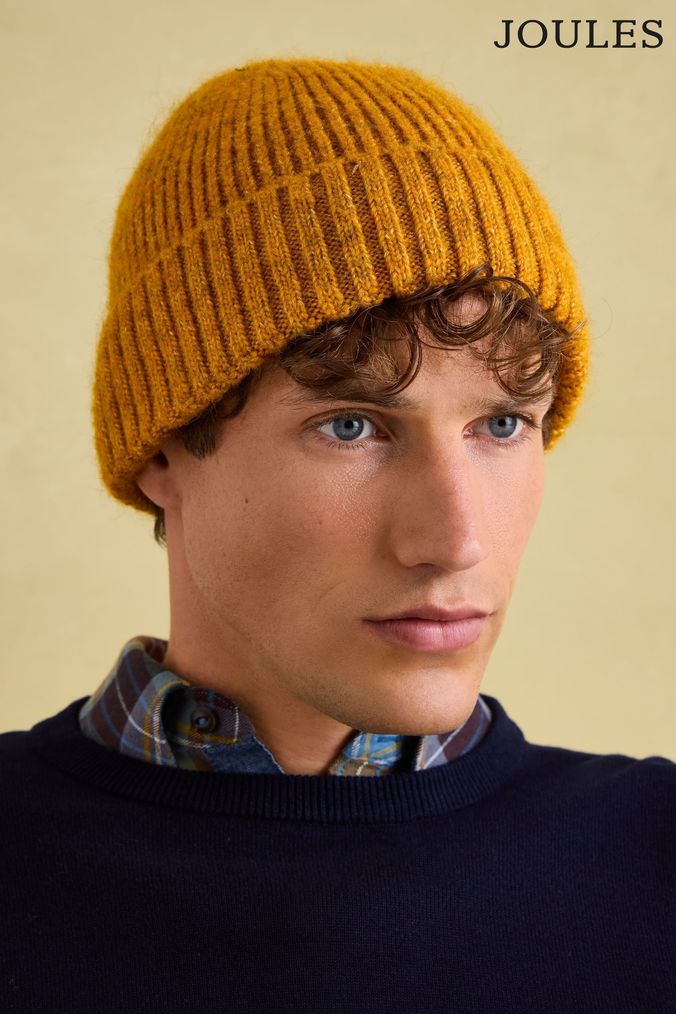 Joules mustard hat shop