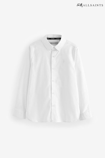 smALLSAINTS White Ramskull Boys Oxford Shirt (Q89297) | £30 - £34
