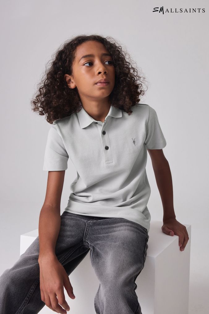Buy Boys Polo Shirts Grey Tops Online Next UK