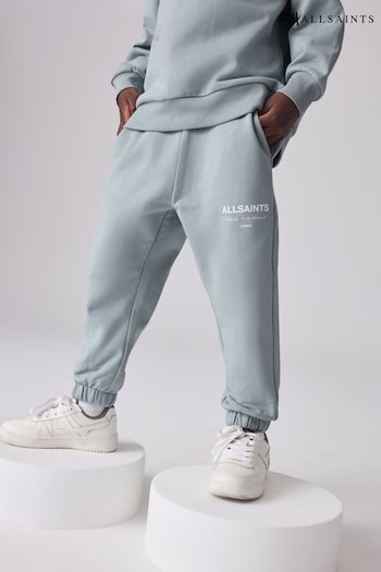 smALLSAINTS Pale Blue Underground Straight Cuffed 100% Cotton Joggers (Q89315) | £25 - £29