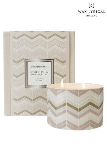 Wax Lyrical Fired Earth Wax Filled Large Ceramic Candle (Q89427) | £28