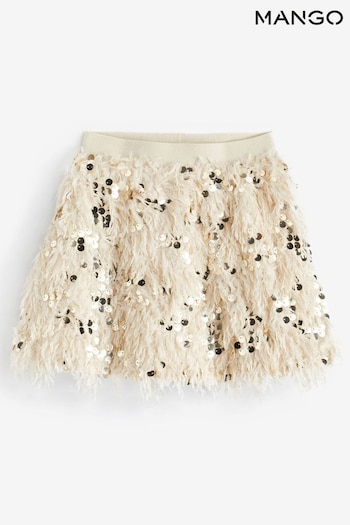 Mango Fringed Sequin Skirt (Q89438) | £26