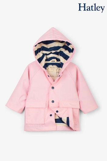 Hatley Baby Pink Raincoat (Q89448) | £36
