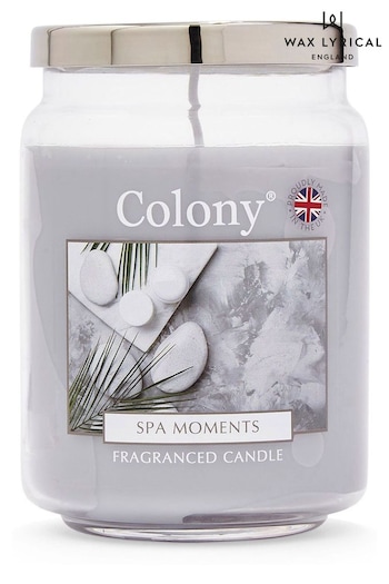 Wax Lyrical Colony Large Jar Spa Moments Candle (Q89451) | £20