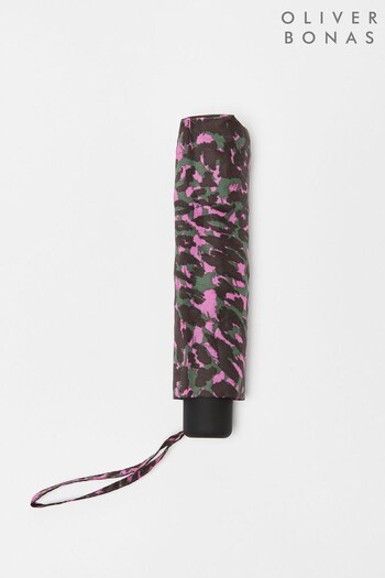 Oliver Bonas Pink Oliver Bonas Pink Abstract Animal Umbrella (Q89676) | £20