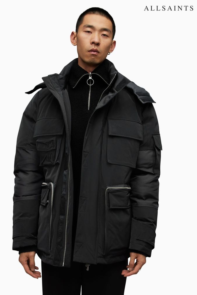All saints puffer jacket mens store