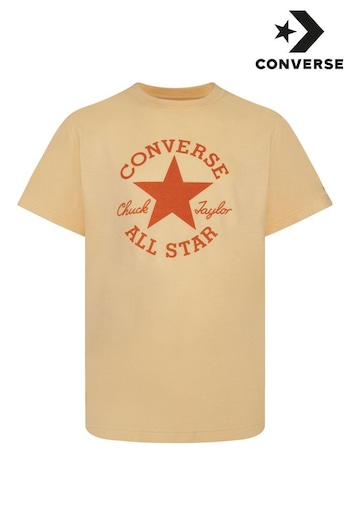Converse Yellow Logo T-Shirt (Q90236) | £18