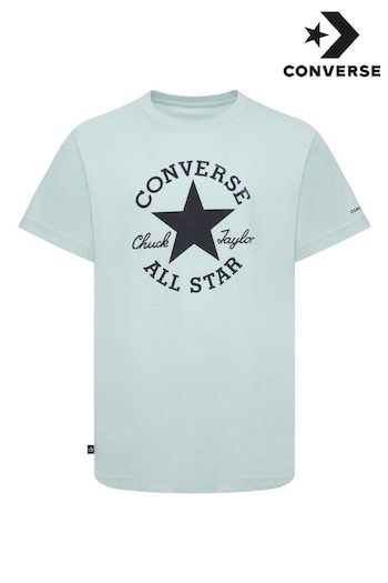 Converse Point Green Logo T-Shirt (Q90249) | £18