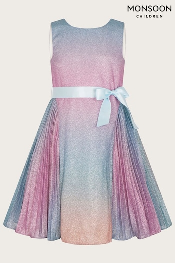 Monsoon Rainbow Shimmer Party Multi Dress (Q90303) | £48 - £58
