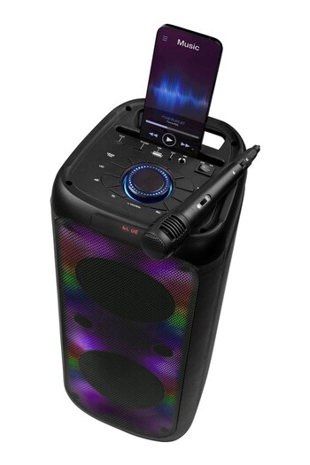 Intempo Party LED Speaker With Wired Microphone (Q90634) | £70