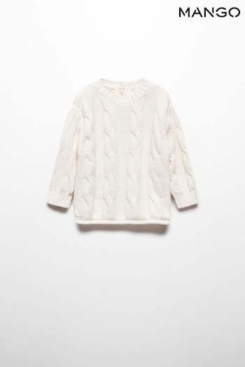 Mango Knitted Braided Sweater (Q90804) | £23