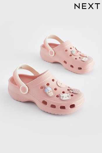 Pink Character Badge Clogs (Q90955) | £12 - £15