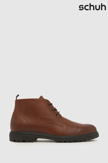 Schuh Grayson Chukka Brown Boots (Q91139) | £50