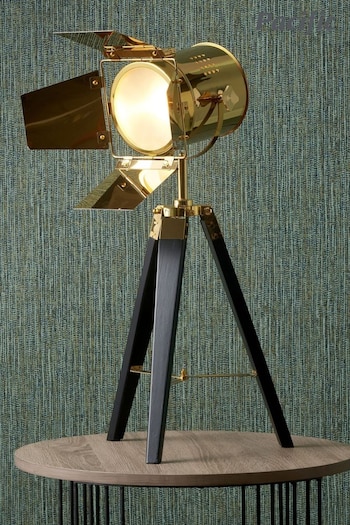 Pacific Gold Hereford Tripod Table Lamp (Q91249) | £100