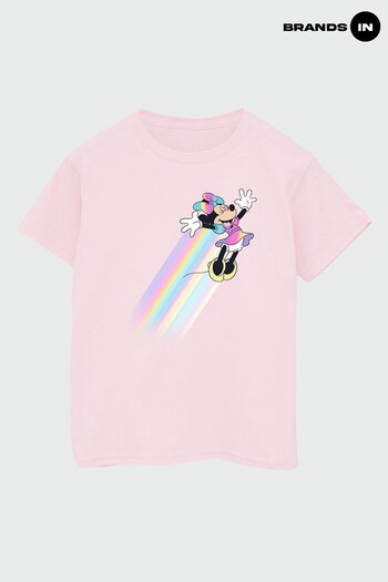 Brands In Pink Minnie Mouse Whoosh Girls T-Shirt (Q91329) | £18