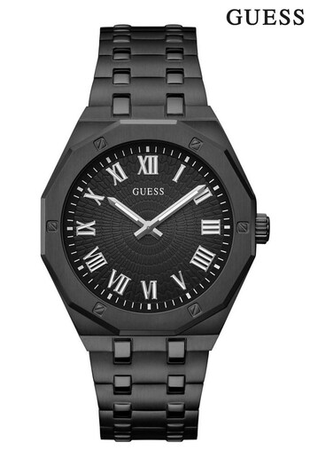 Guess Gents Black Indy Watch (Q91345) | £265