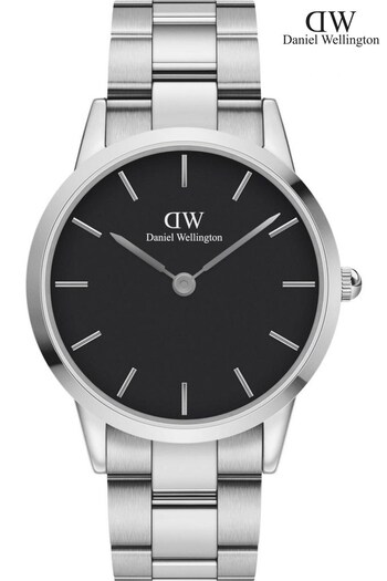 Daniel Wellington Silver Iconic Link 40 Iconic Watch (Q91356) | £189
