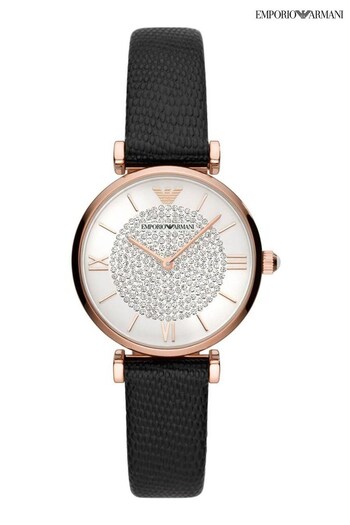 Emporio Armani Ladies Black Watch (Q91367) | £319