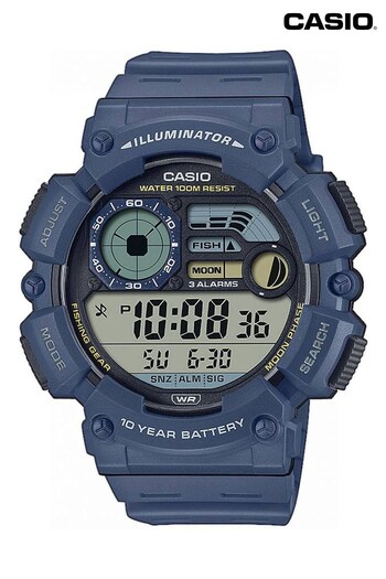 Casio Blue WS-1500H-2AVEF Collection Watch (Q91375) | £30