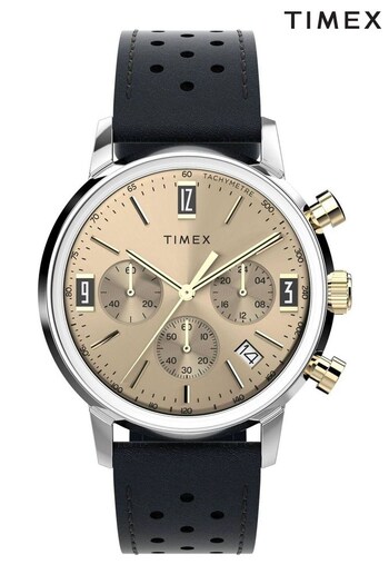 Timex Gents Marlin Quartz Brown Watch (Q91411) | £170