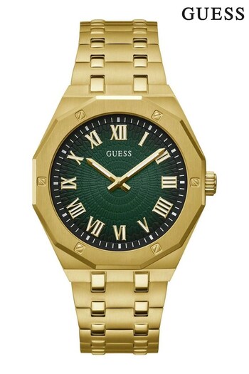 Guess Gents Gold Tone Indy Watch (Q91433) | £249