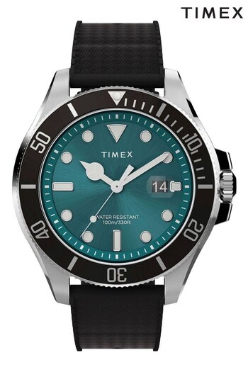 Timex Gents Harborside Coast Black Watch (Q91446) | £95